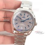 Perfect Replica Omega Seamaster Aqua Terra 150m Grey Dial Stainless Steel Mens Watches
